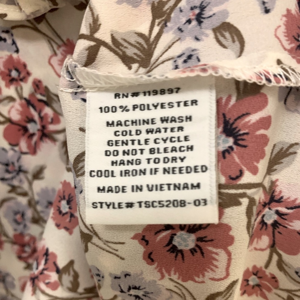 Britt Floral Short Sleeve Top - Picture 5 of 5
